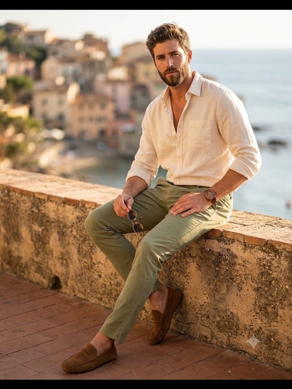 Bonobos Olive Green Slim Chinos